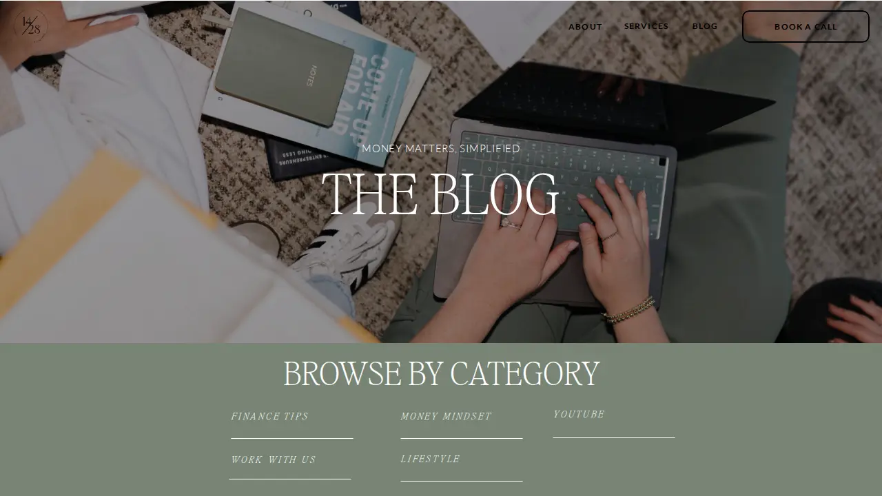 1428 Financial page