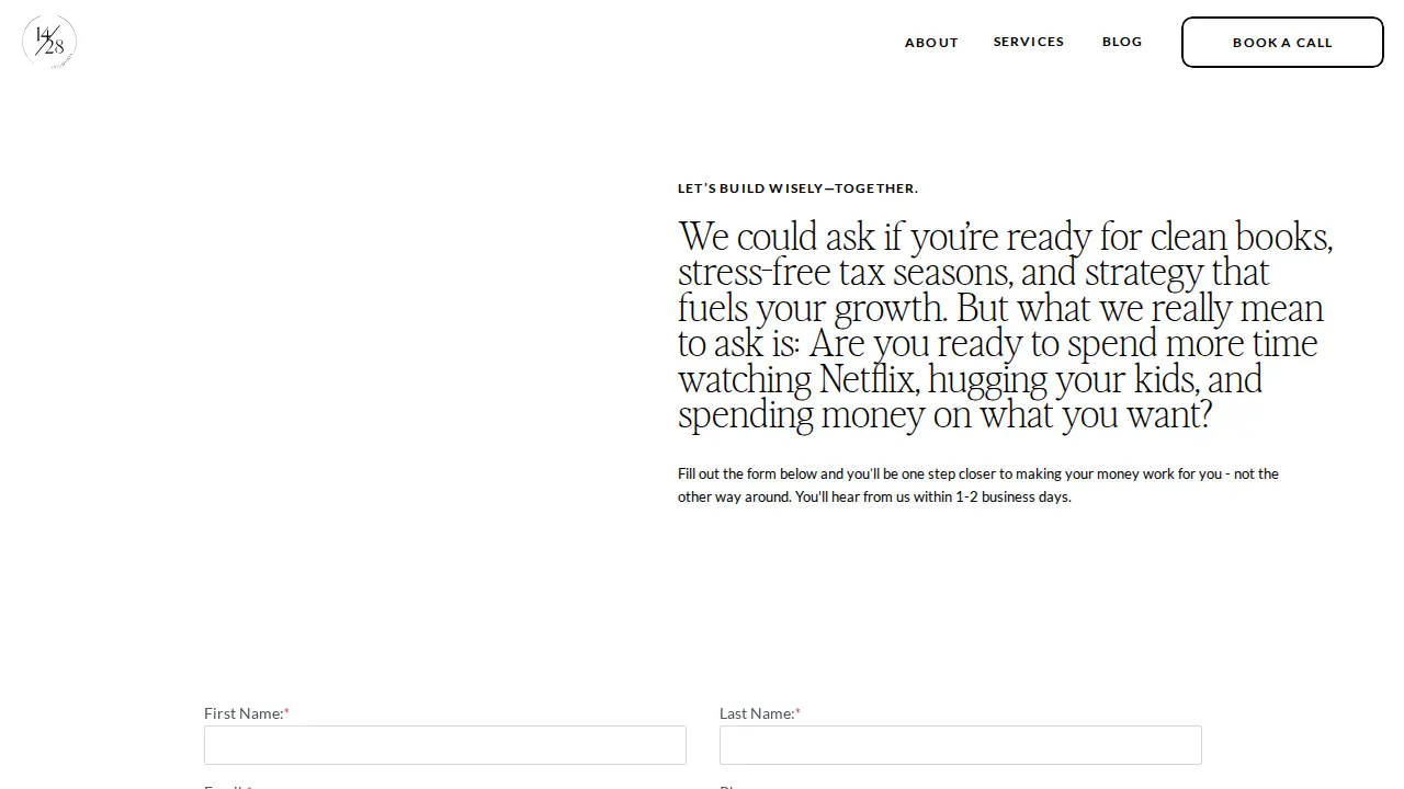 1428 Financial page