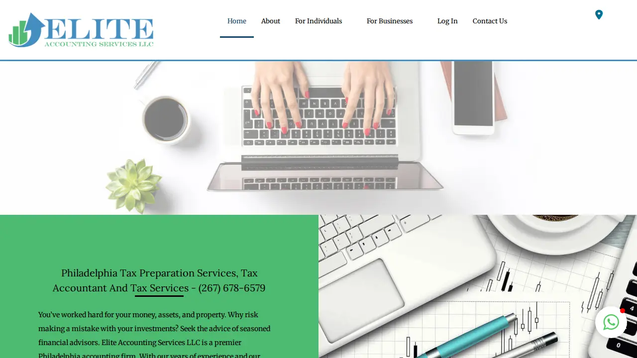 Elite Accounting Services LLC website