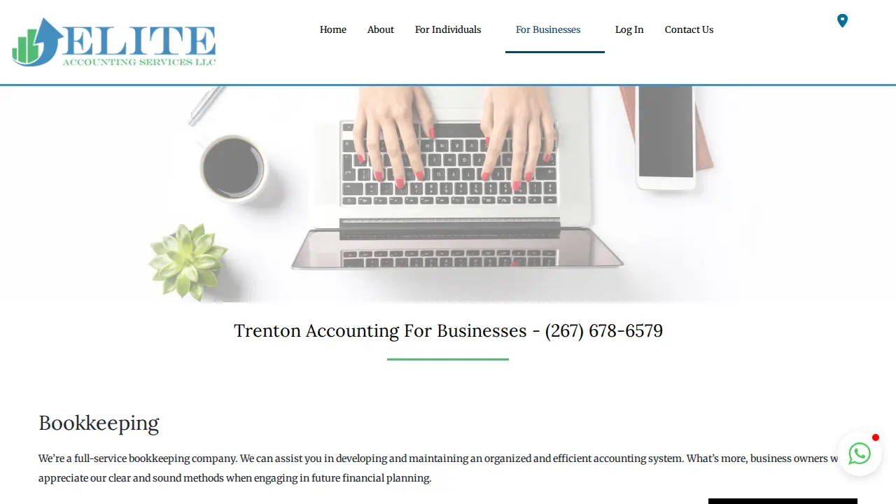 Elite Accounting Services LLC page