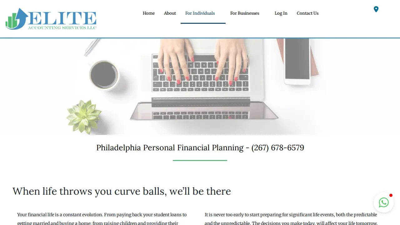 Elite Accounting Services LLC page
