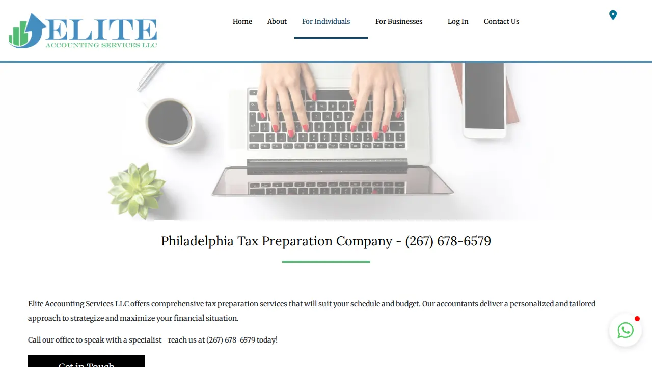 Elite Accounting Services LLC page