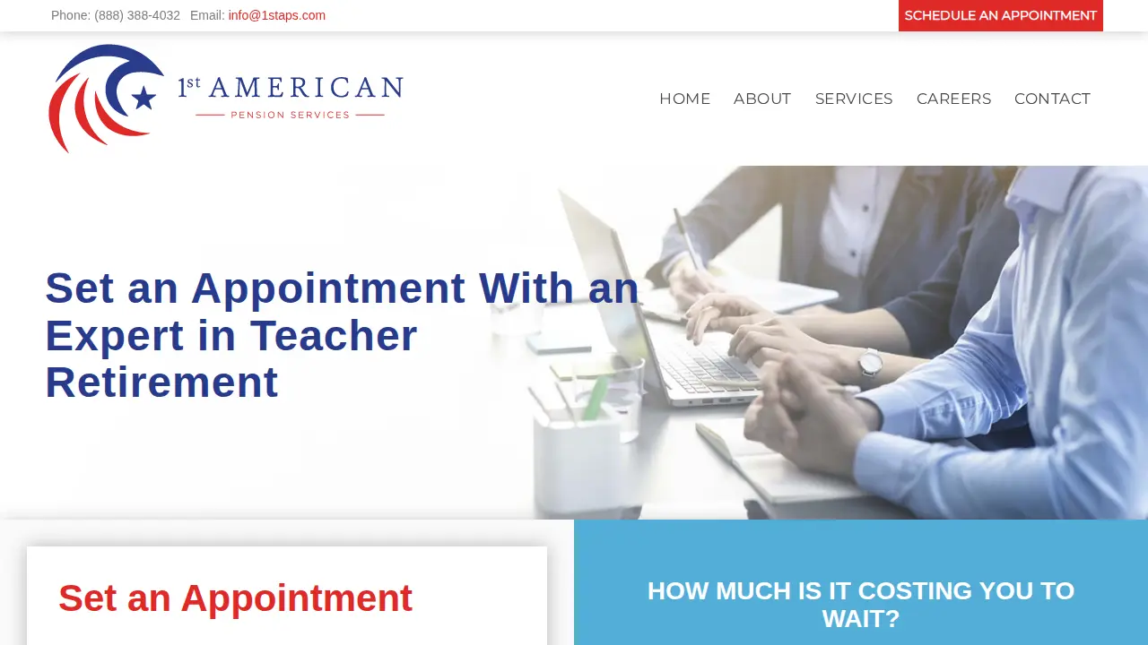 1st American Pension Services, Inc. page