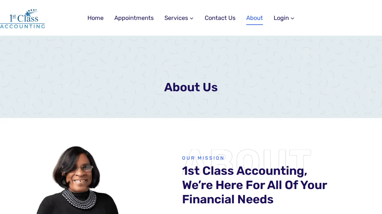 1st Class Accounting & Consulting Services LLC page
