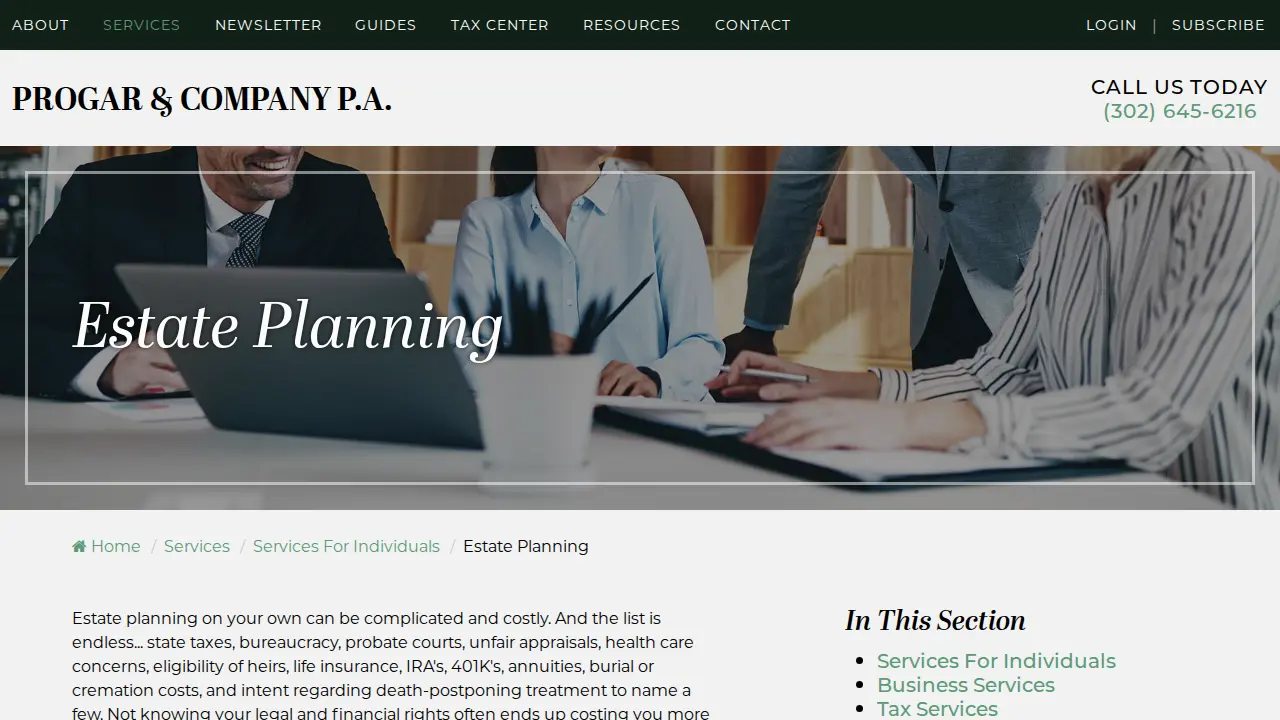 Payroll Professionals page