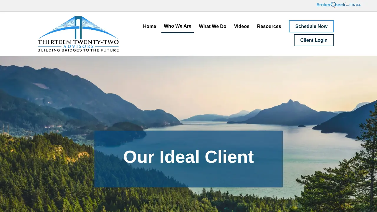 Thirteen Twenty-Two Advisors page
