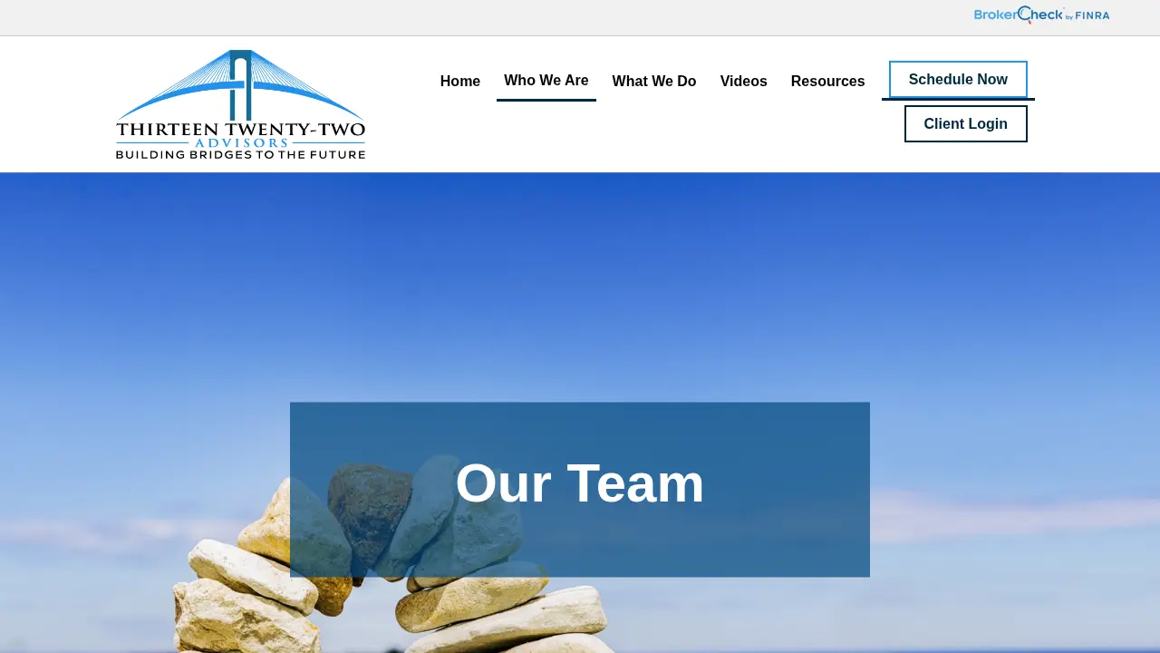 Thirteen Twenty-Two Advisors page