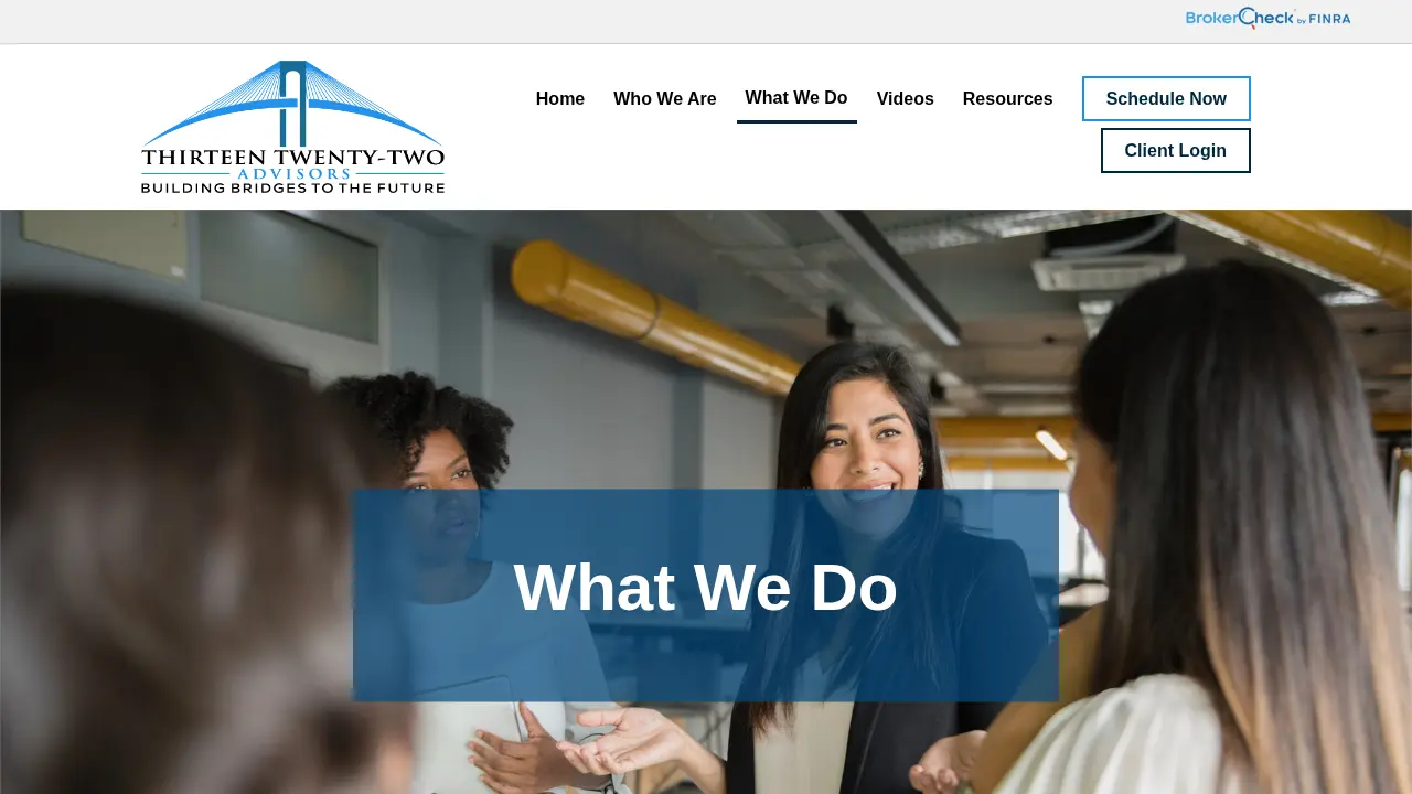 Thirteen Twenty-Two Advisors page