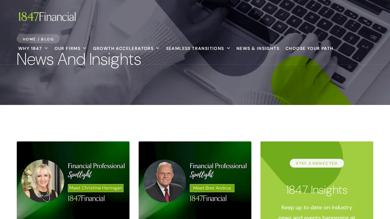 1847Financial - Conshohocken (HQ) page