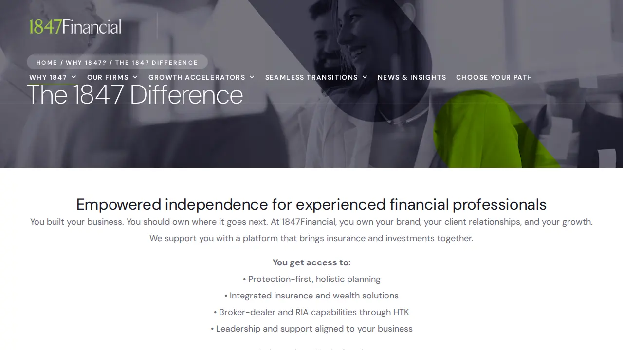 1847Financial - Conshohocken (HQ) page