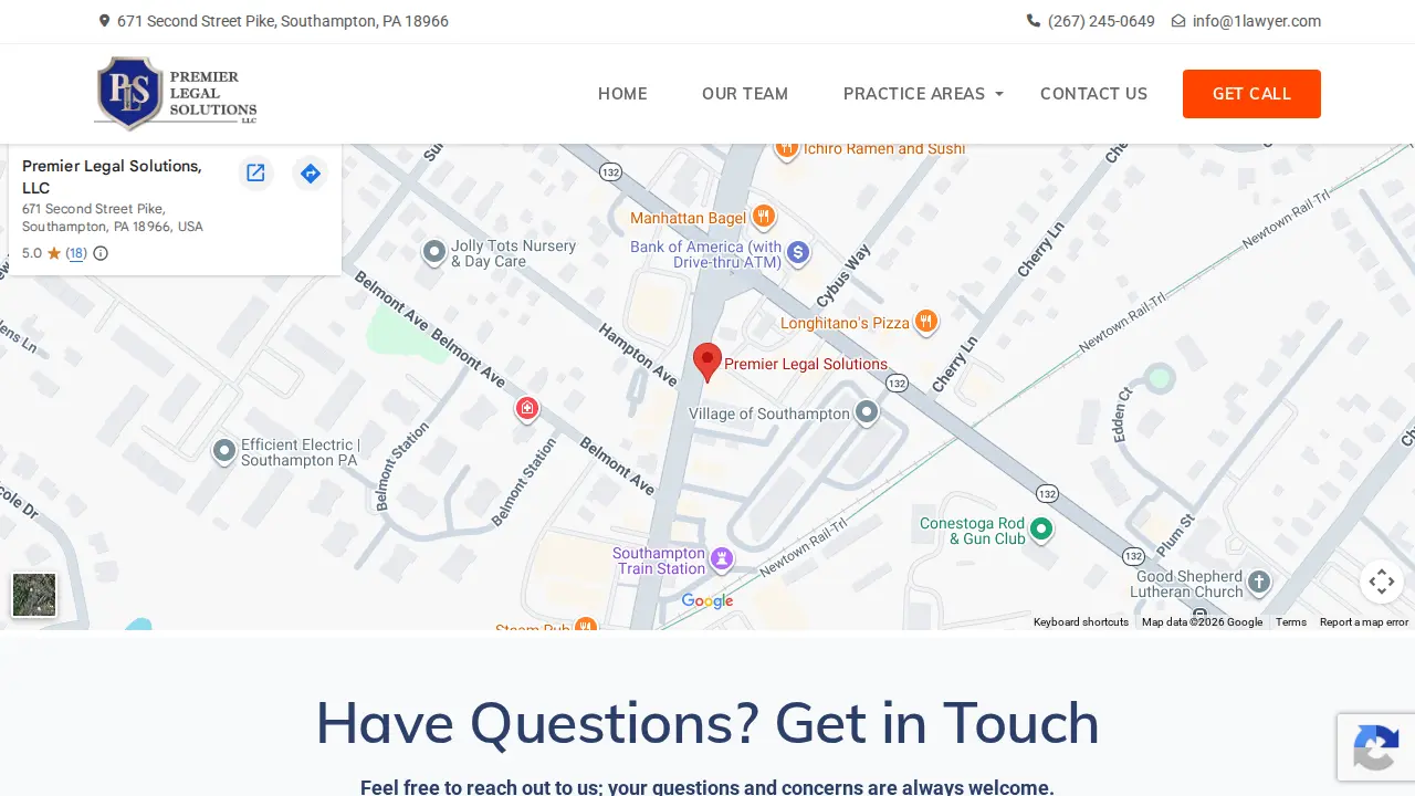 Premier Legal Solutions, LLC page