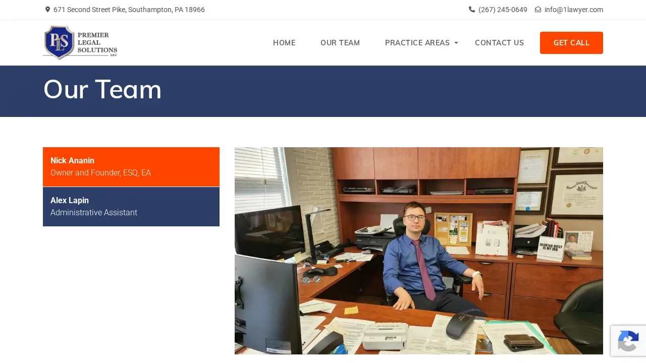 Premier Legal Solutions, LLC page