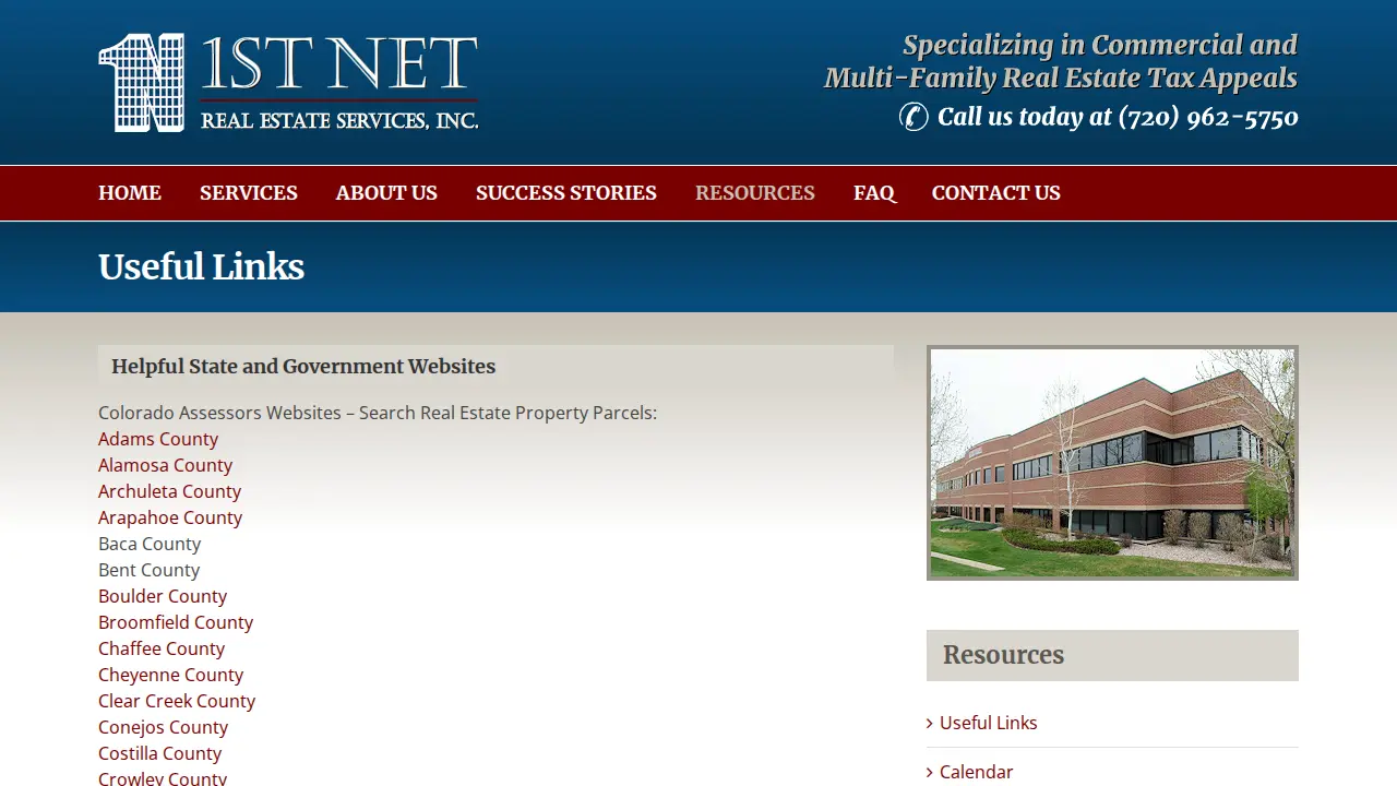 First Net Real Estate Services Inc page