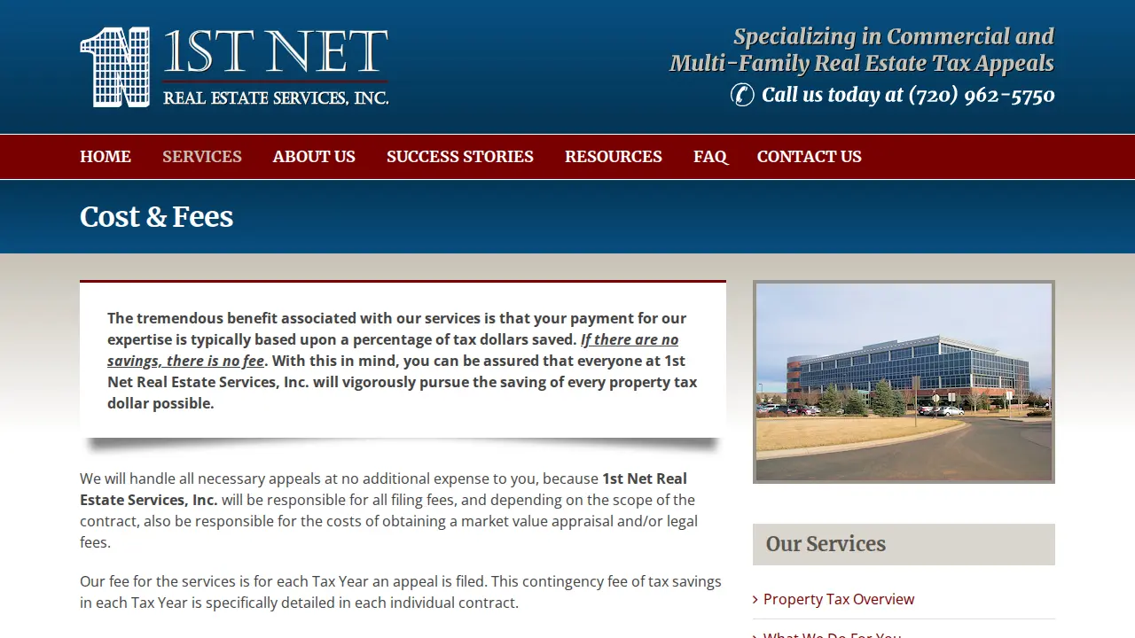 First Net Real Estate Services Inc page