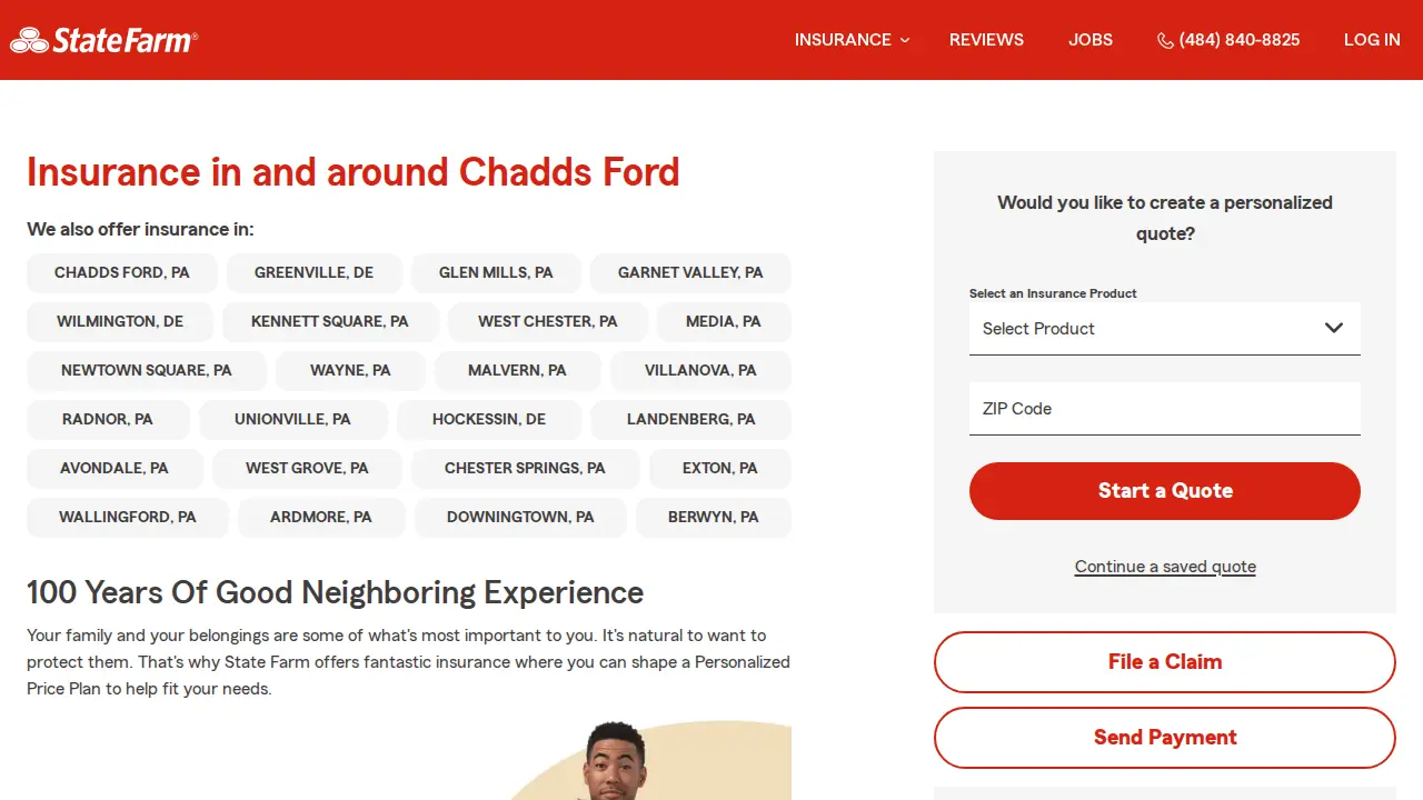 Tyler Wise - State Farm Insurance Agent page