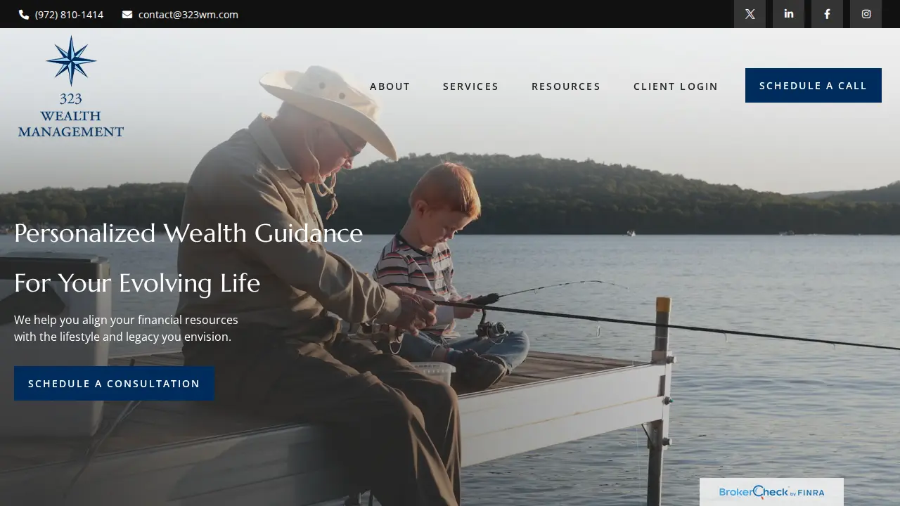 323 Wealth Management LLC, Financial Advisor