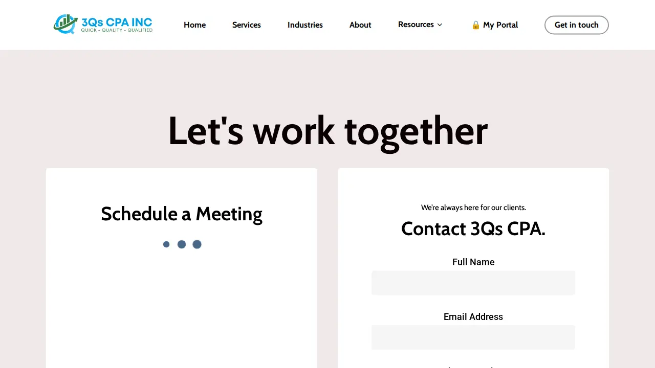 3QS CPA INC page