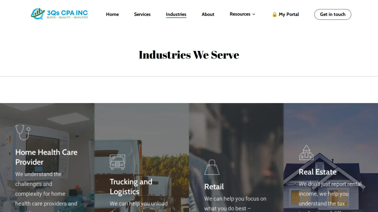 3QS CPA INC page