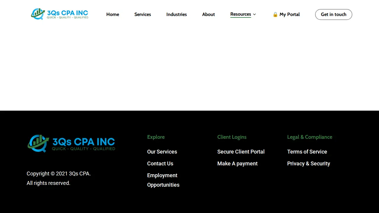 3QS CPA INC page