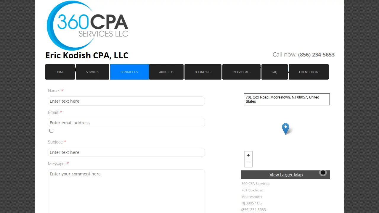 360 CPA Services LLC page