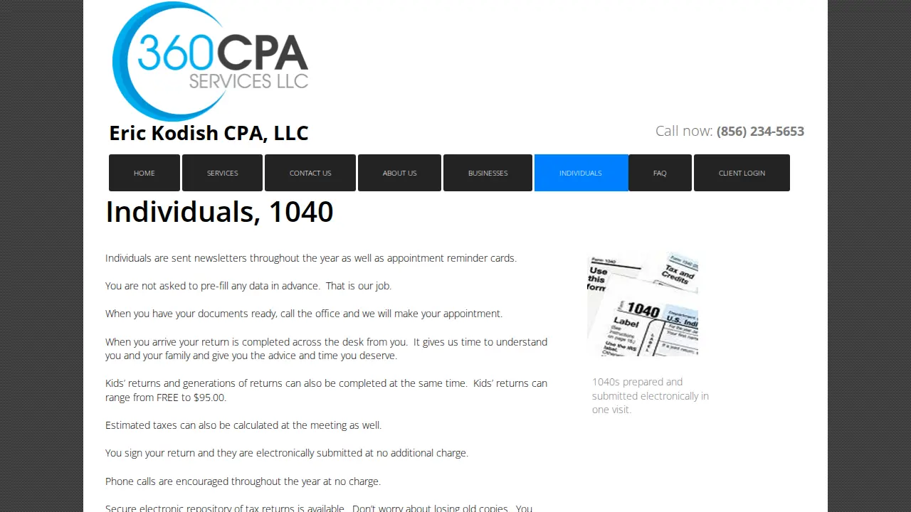 360 CPA Services LLC page