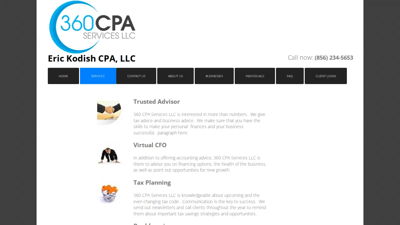 360 CPA Services LLC page