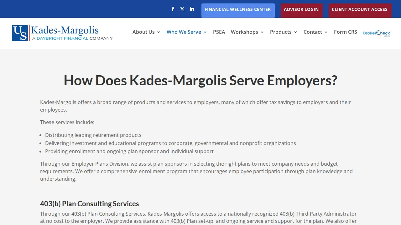 Kades-Margolis page