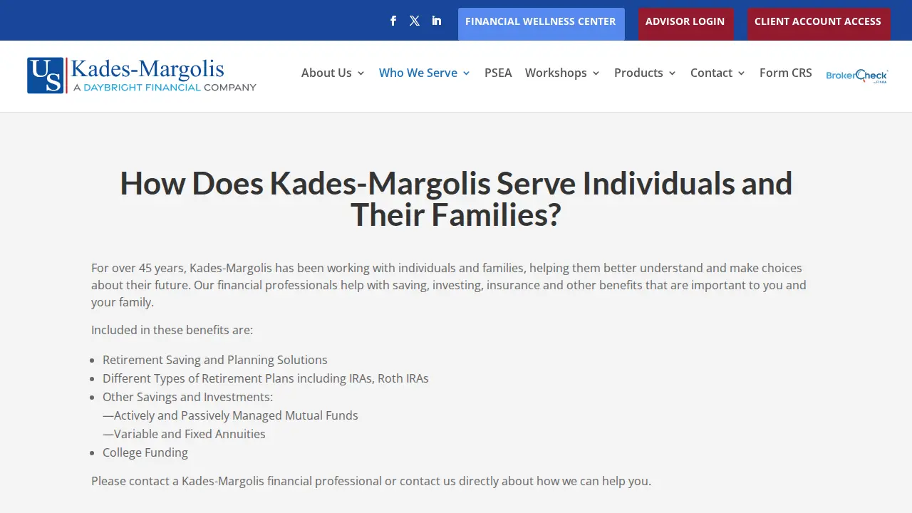 Kades-Margolis page