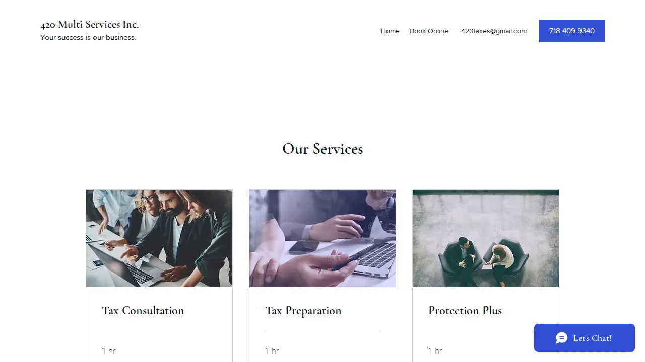 420 Multi Services Inc. page