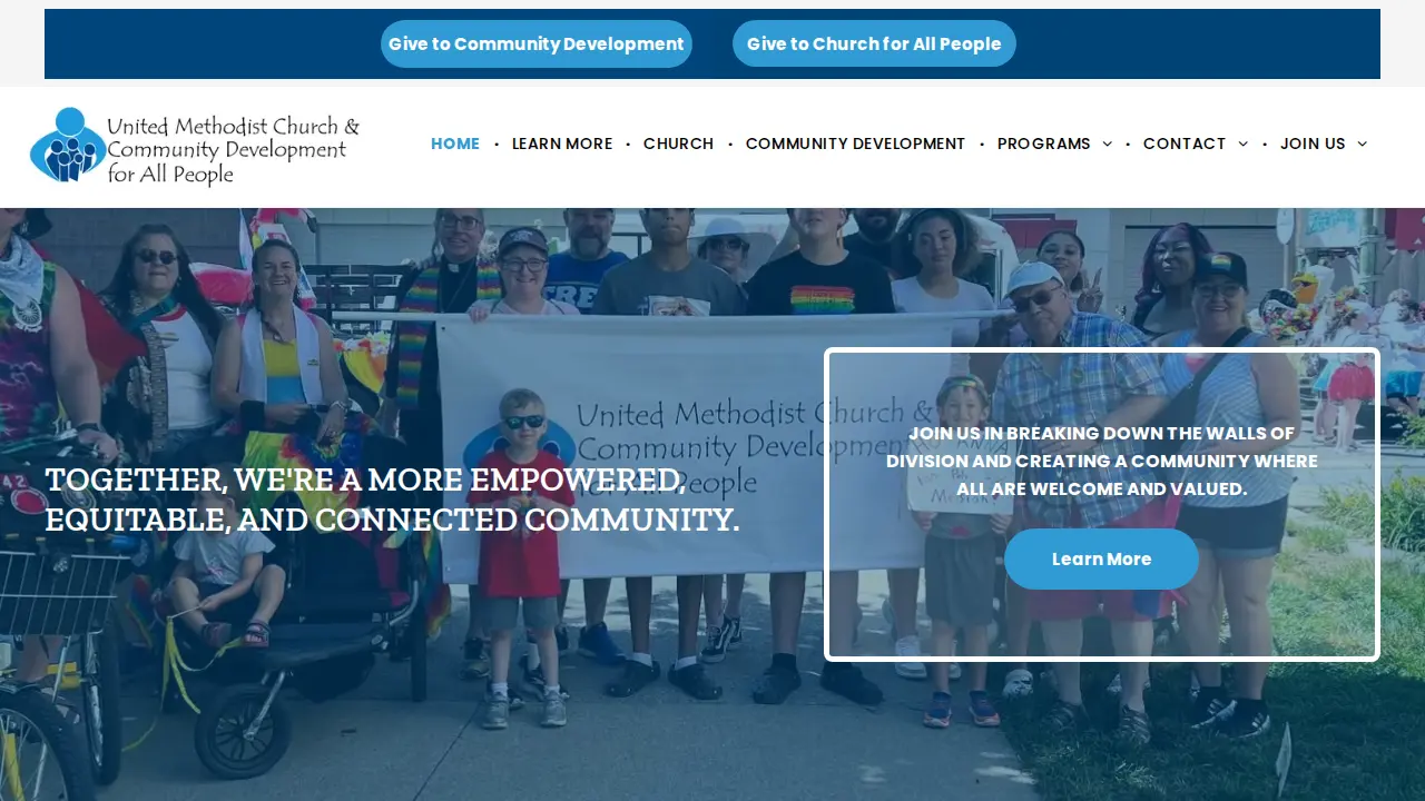 United Methodist Church For All People website