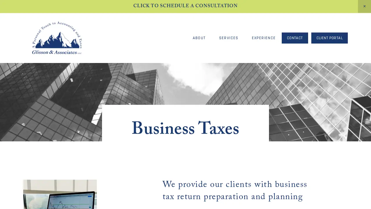 Glisson & Associates LLC page