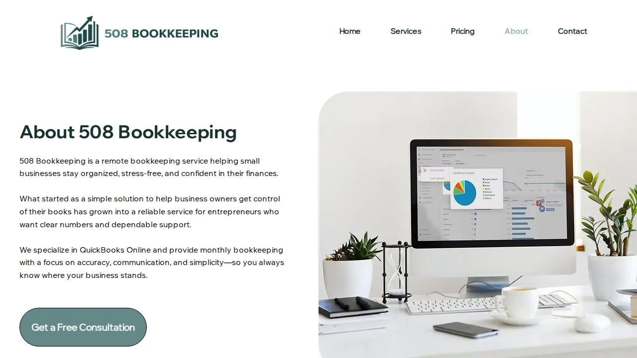 508 Bookkeeping page