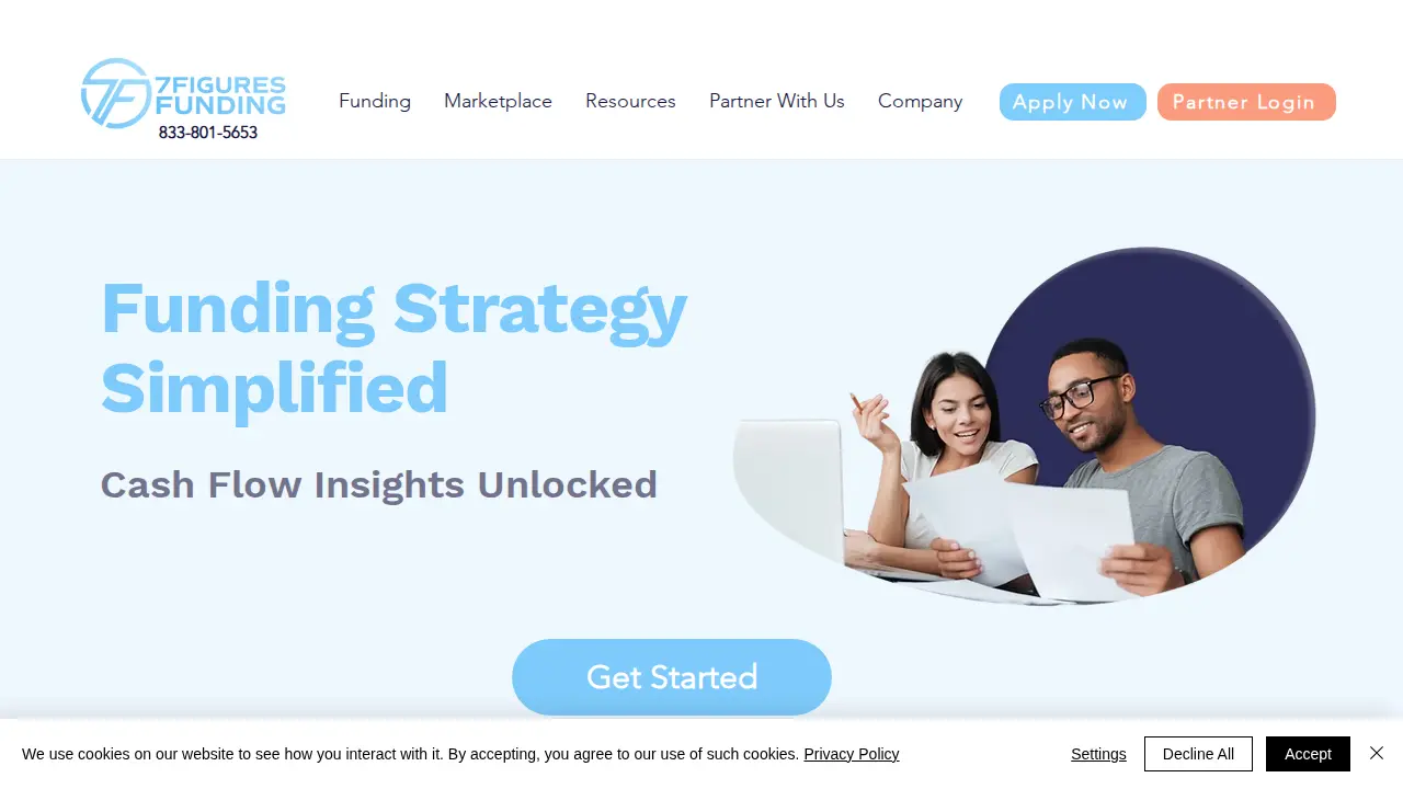 7 Figures Funding Columbus page