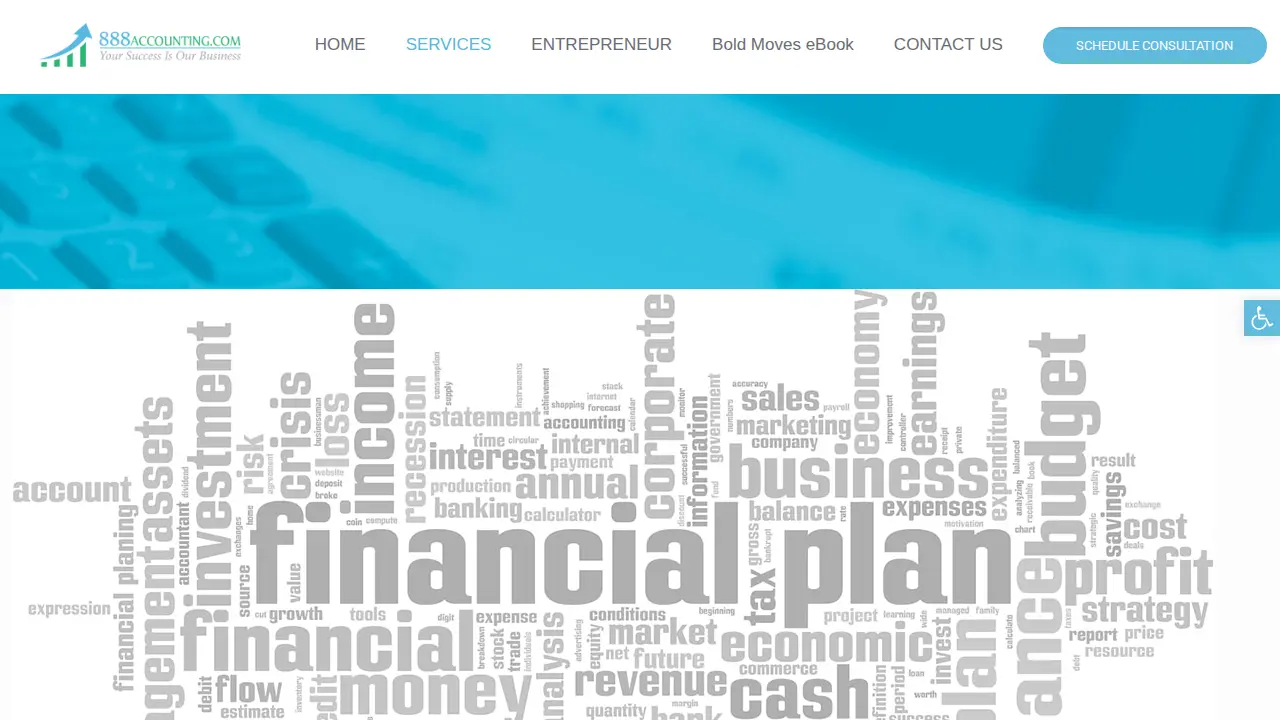888 Accounting page