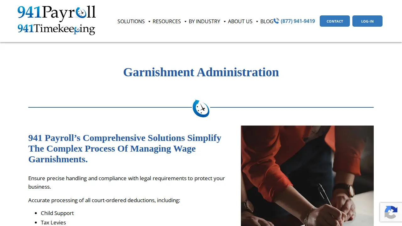 941 Payroll and Timekeeping page