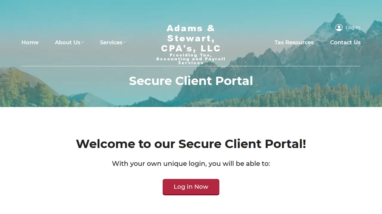 Adams & Stewart page