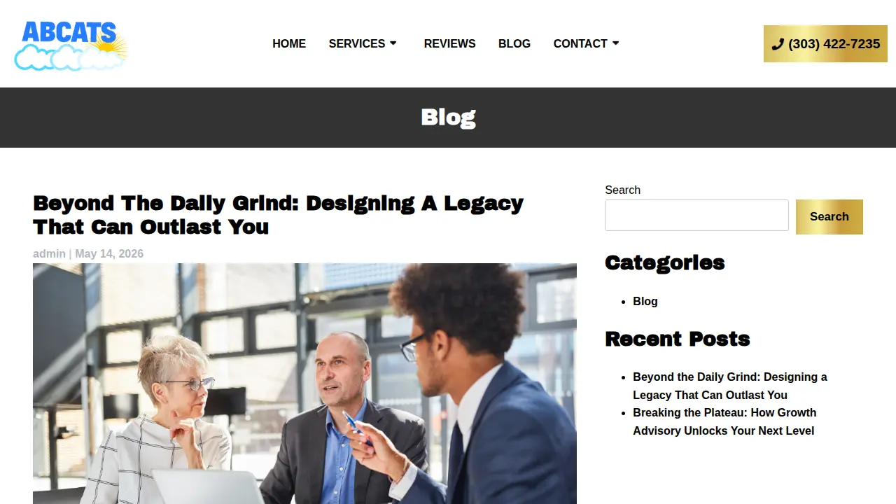ABCats Inc. page