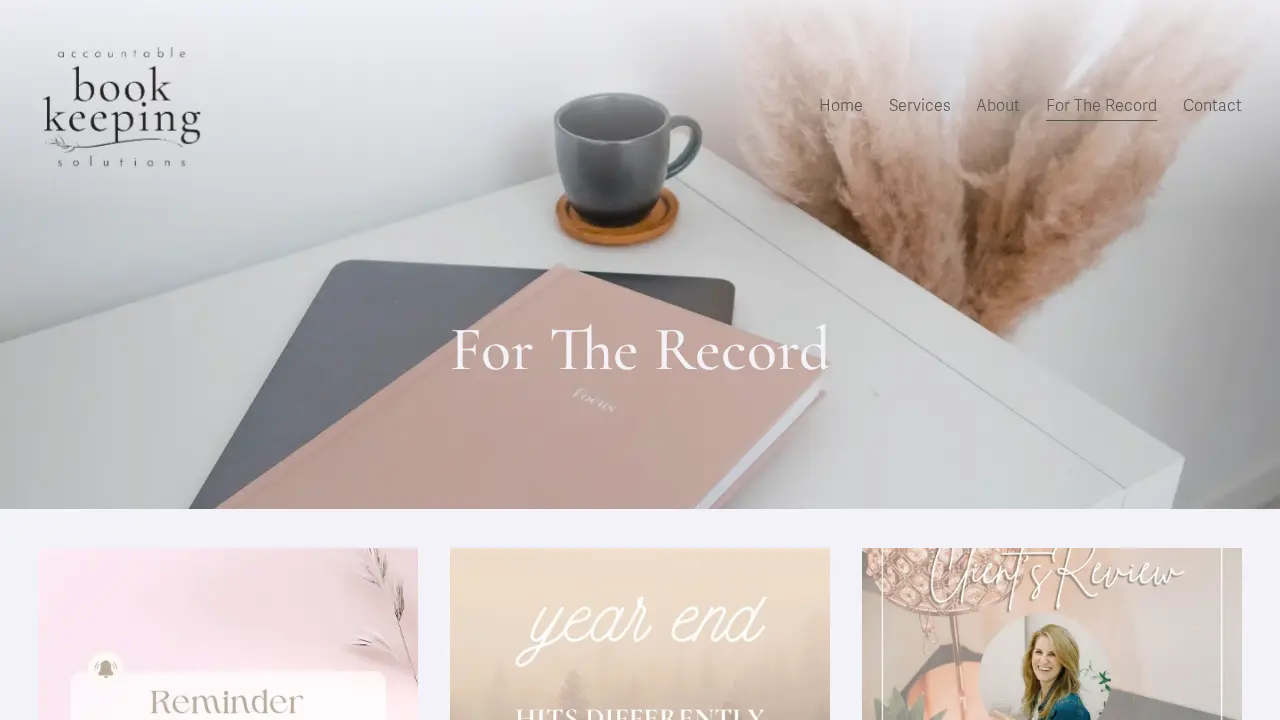 Accountable Bookkeeping Solutions, LLC page