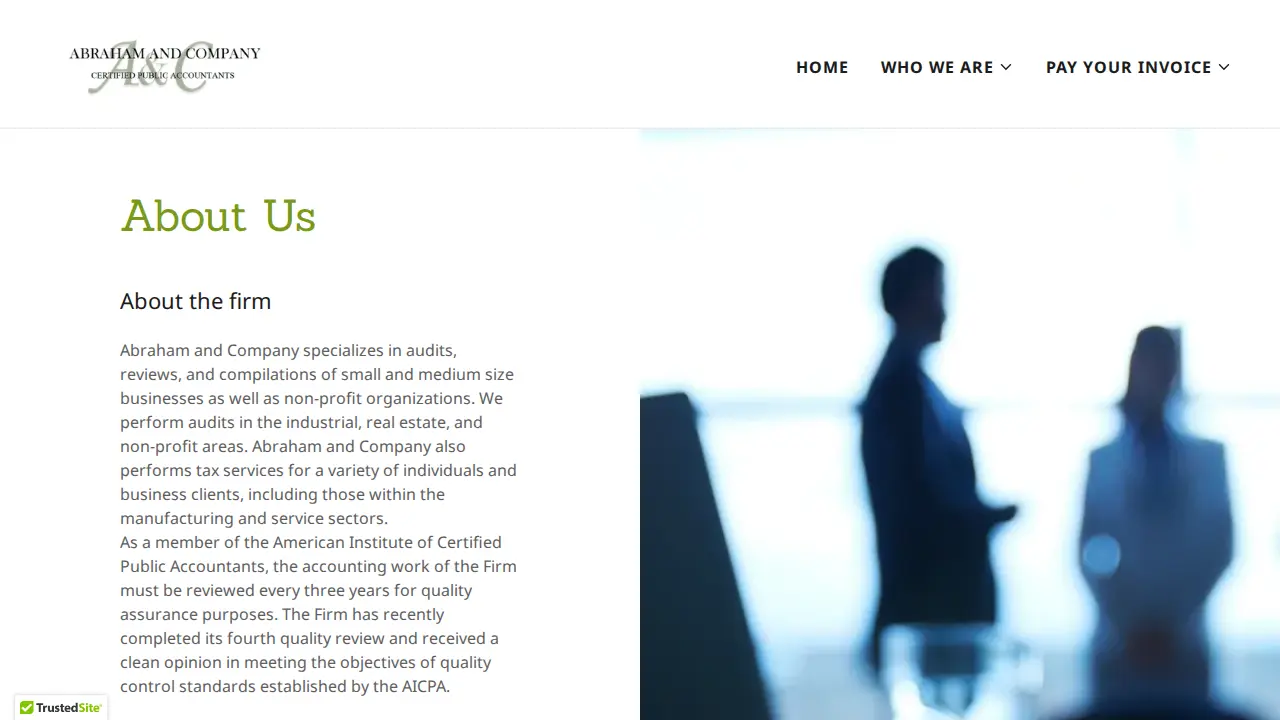 Abraham & Co page