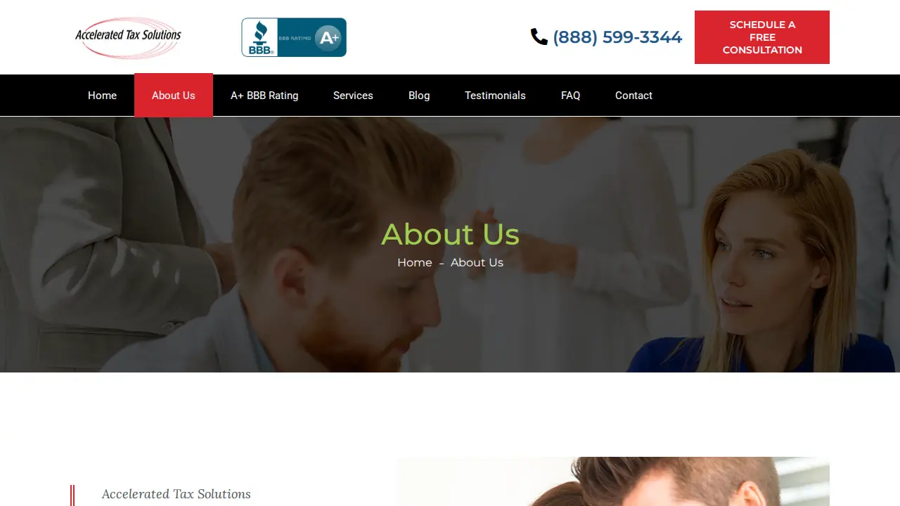 Accelerated Tax Solutions, Inc page
