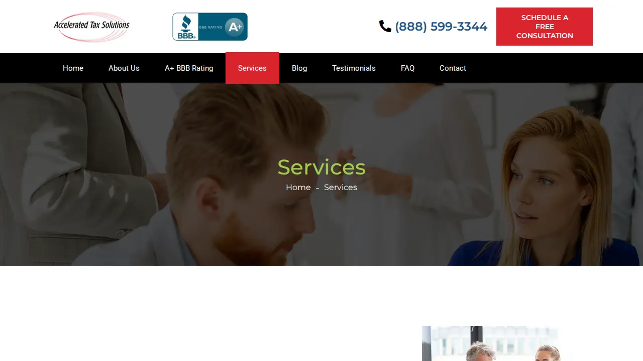 Accelerated Tax Solutions, Inc page