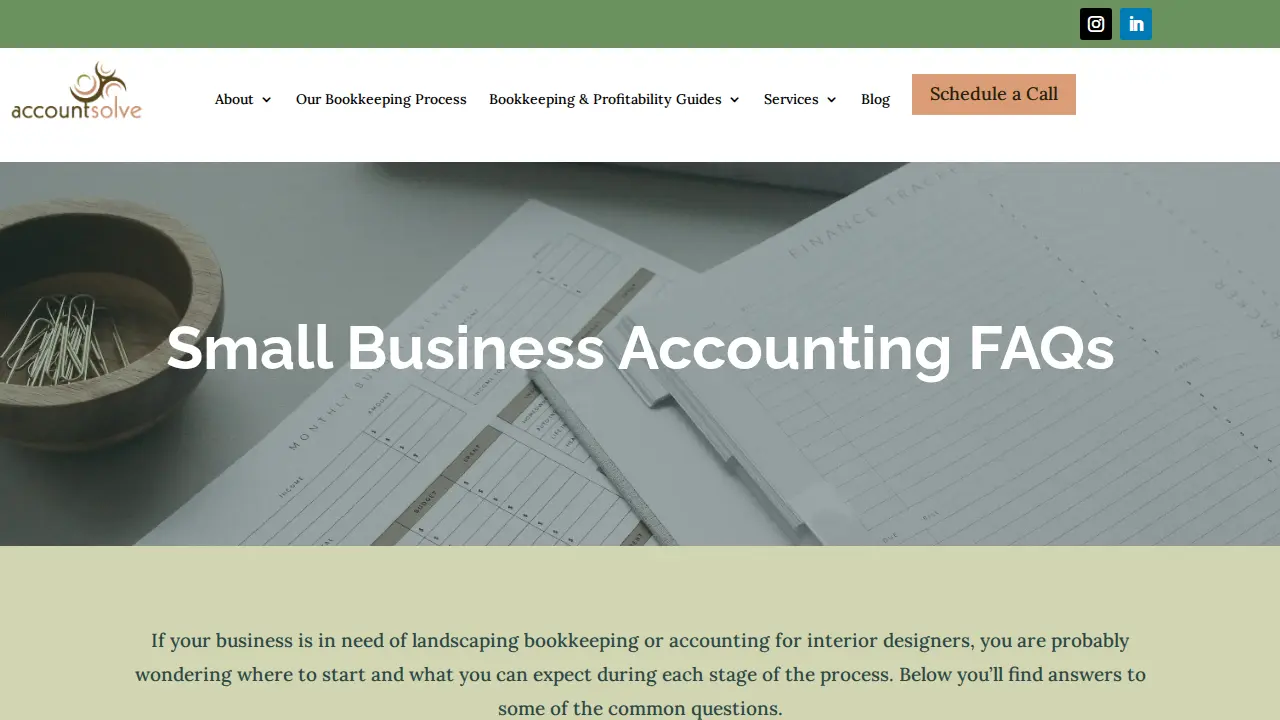 AccountSolve LLC page