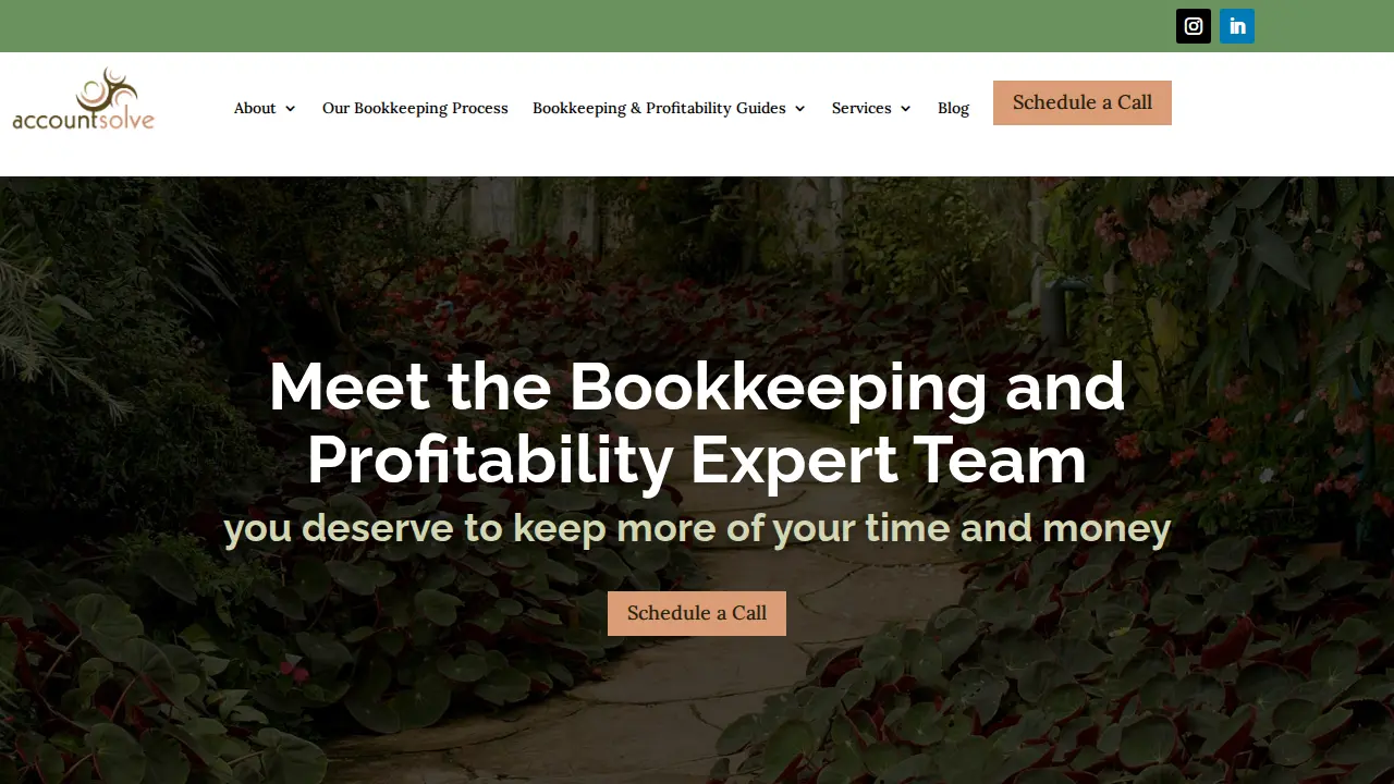 AccountSolve LLC page