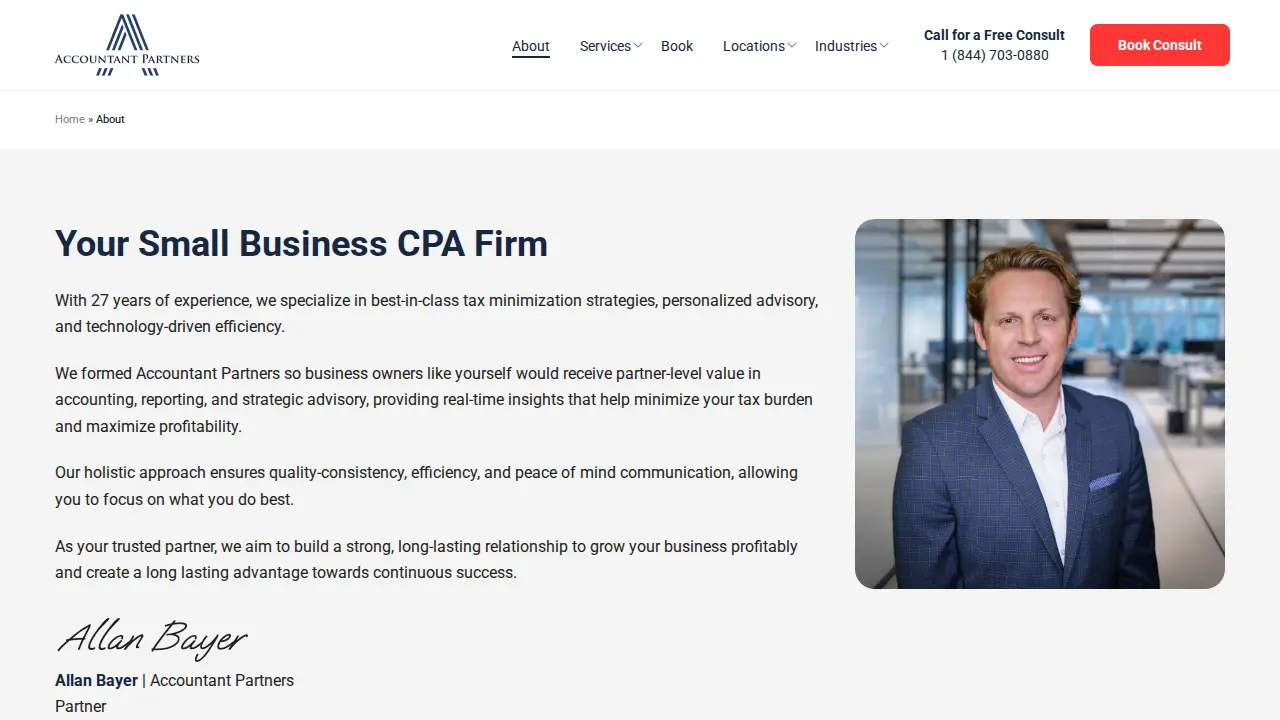 Small Business Accountant Columbus page