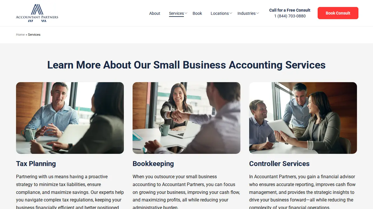 Small Business Accountant Columbus page