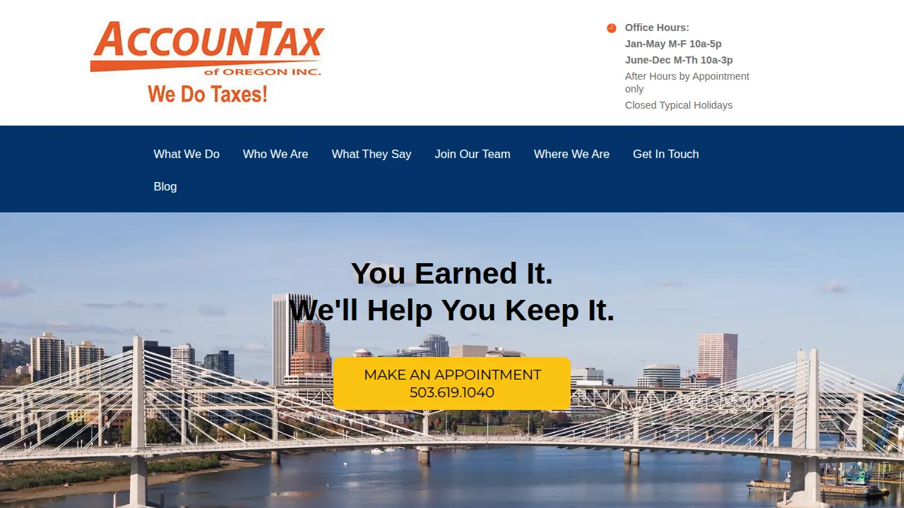 Accountax of Oregon Inc