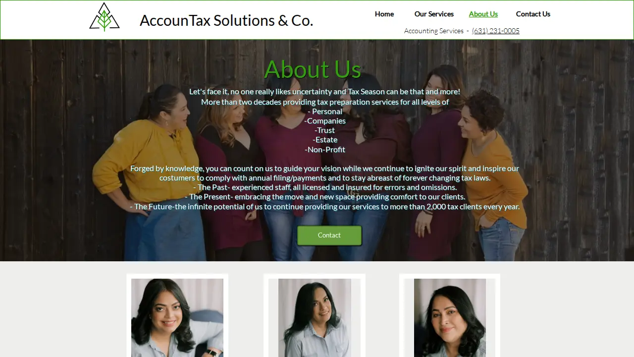 AccounTax Solutions & Co. page
