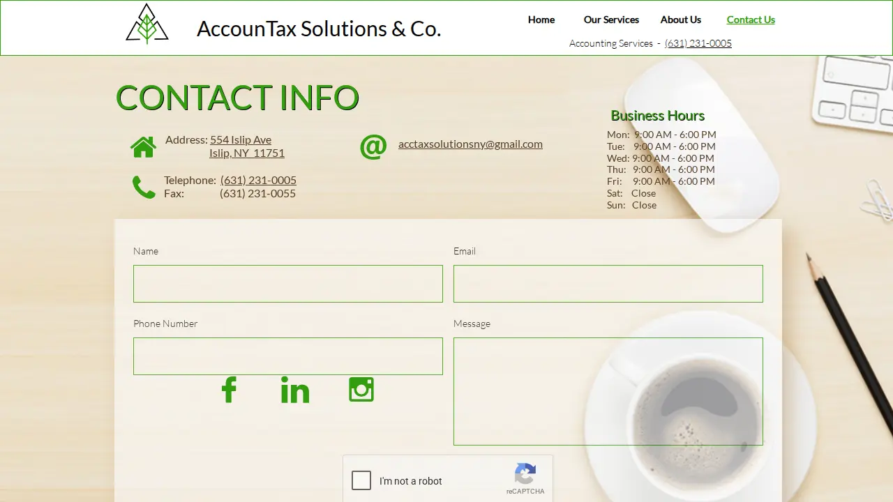 AccounTax Solutions & Co. page