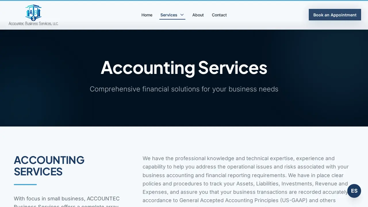 Accountec Business Services, LLC page