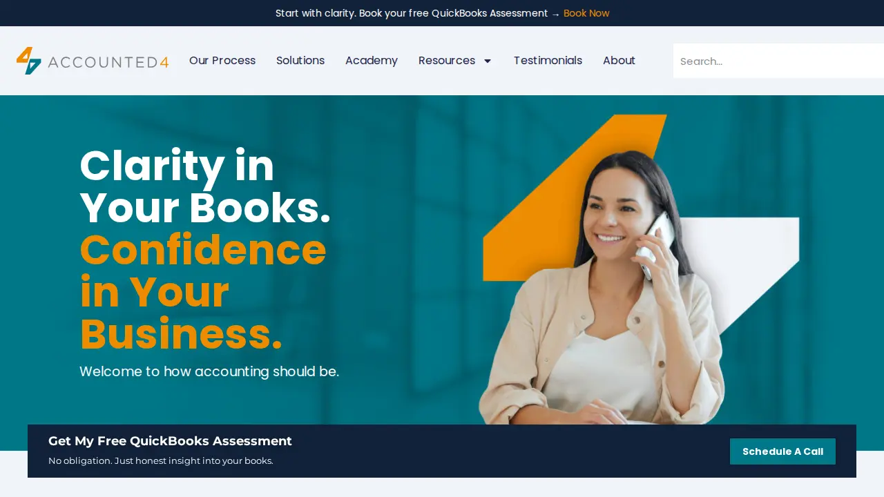 Accounted4, LLC website